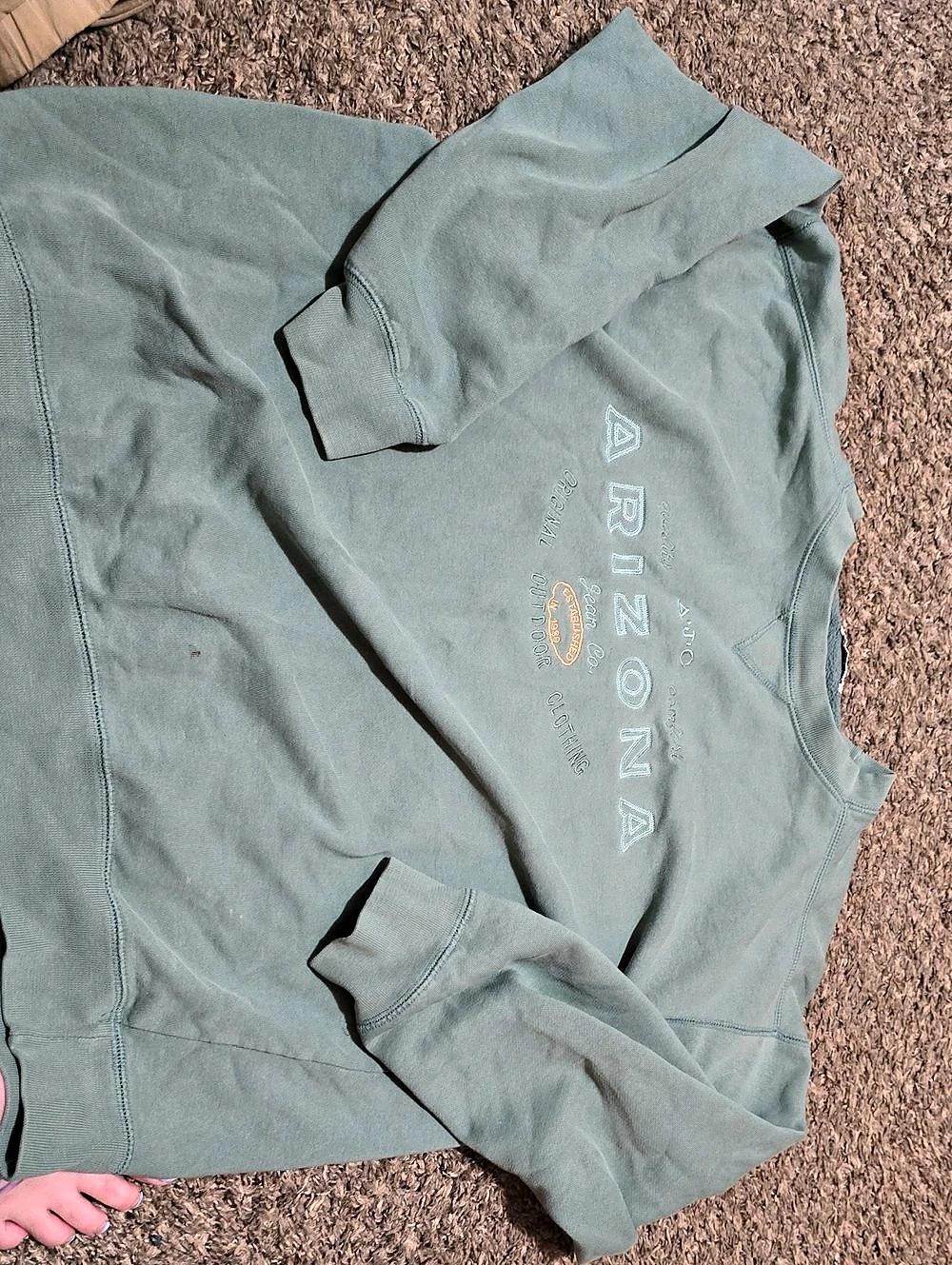 Vintage Arizona Green Sweatshirt